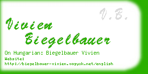 vivien biegelbauer business card